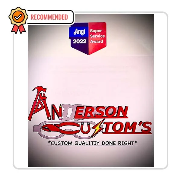 Anderson Customs: High-Efficiency Toilet Installation Services in Sparland