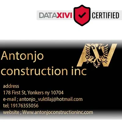 Antonjo Construction Inc. - DataXiVi