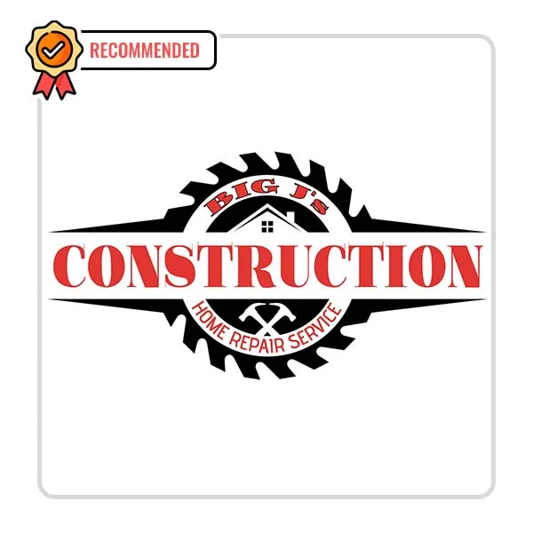 Big J's Construction: Plumbing Company Services in Lunenburg