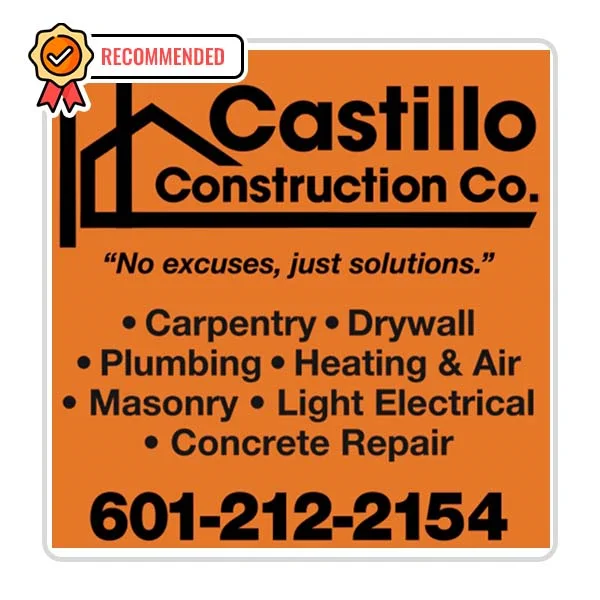 Castillo Construction Co. Plumber - DataXiVi