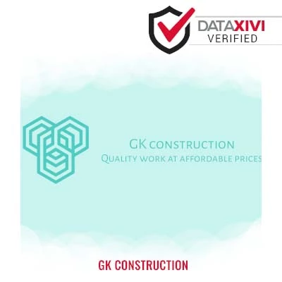 GK Construction Plumber - DataXiVi