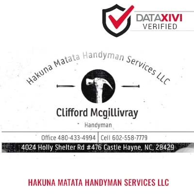 Hakuna Matata Handyman services LLC: Water Filtration System Repair in Water Valley