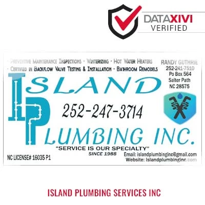 ISLAND PLUMBING SERVICES INC: Gutter Maintenance and Cleaning in Havelock