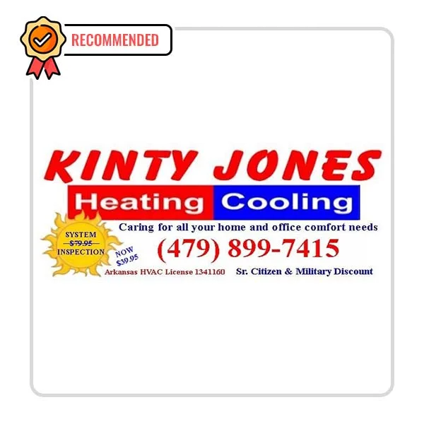 Kinty Jones Heating & Cooling: Appliance Troubleshooting Services in Keeler