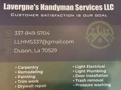Lavergnes Handyman Services: Faucet Troubleshooting Services in Hulbert