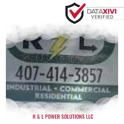 R & L Power Solutions LLC: Kitchen/Bathroom Fixture Installation Solutions in Saint Anne