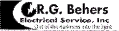 RG Behers Electrical Service Inc: Septic Tank Installation Specialists in Warne