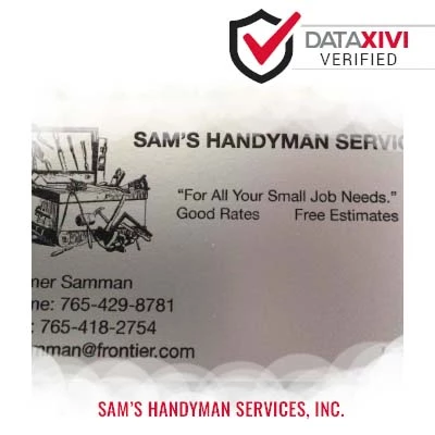 Sam's Handyman Services, Inc. Plumber - DataXiVi