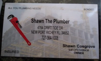 Shawn The Plumber Plumber - DataXiVi
