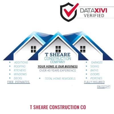 T Sheare Construction Co - DataXiVi