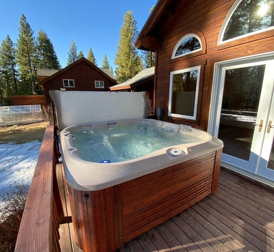 Tahoe Clear Pool and Spa: Shower Fixture Setup in Lakota